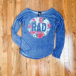 Recycled Karma Purple Rad Long Sleeve Shirt